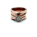 Effy D'oro 14kt Rose Gold .25ct tw Diamond Ring