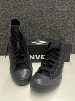 Converse Chuck Taylor All Star High-Top Sneaker - Black Monochrome Sz: 4 Mens 
