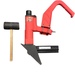 WEN 61950 Manual Flooring Nailer uses Both L and T Nail with mallet