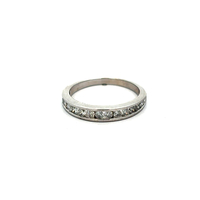 14kt White Gold .50ct tw Diamond Band