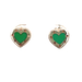 Tiffany & Co. Blue Heart Stud Earrings