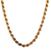  14kt Yellow Gold 18" 4.75mm Hollow Rope