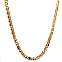 14kt Yellow Gold 24" 4.5mm Mariner Link Chain 