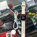 Apple Watch Series 10 42MM Rose Gold W/ White Band 