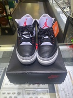 Air Jordan 3 Retro OG 2024 Black Cement Men's Sz 13