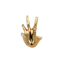14kt Yellow Gold Hand Ring