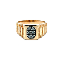 14kt Yellow Gold .20ct tw Diamond Ring