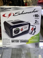 Schumacher SC1282 Fully Automatic Battery Charger and Maintainer - 10 Amp/2 Amp