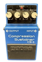 Boss cs-3 Compression Sustainer Blue Guitar Pedal 