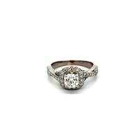 14kt White Gold 1.00ct tw Diamond Engagement Ring