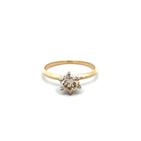 14kt Yellow Gold 1.00ct Round Diamond VS2 M Solitaire