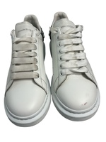 Alexander McQueen "larry" white studded sneakers