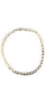 10kt Yellow Gold 9" 4.75mm Mariner Link Bracelet 
