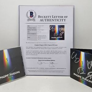 Imagine Dragons Signed CD 