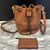 Marc Jacobs The Leather Bucket Bag - Argan Oil with The wallet - Argan Oil