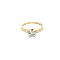 14kt Yellow Gold .60ct Round Dia VS2 I Solitaire Ring