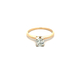 14kt Yellow Gold .60ct Round Dia VS2 I Solitaire Ring