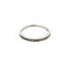 14kt White Gold .10ct tw Diamond Band