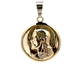 18kt Yellow Gold Jesus Pendant 