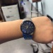Bulova Mens Two Tone Stainless Steel Blue Dial Quartz Watch 98C145