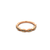 18kt Yellow Gold .22ct tw Diamond Band Ring