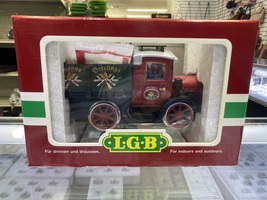LGB Lehmann Gross Bahn Seadons Greetings Santa’s Truck Snow Plow 21680 