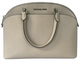 Michael Kors Emmy Large Saffiano Leather Dome Satchel