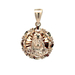 18kt Yellow Gold Religious Pendant