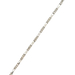 10kt White Gold 7" 2.55mm .25ct tw Diamond Bracelet 
