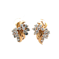 14kt Yellow Gold 1.25ct tw Diamond Earrings
