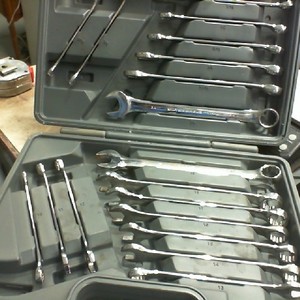 Silver Eagle by Matco SRCSE182PA 18pc SAE & Metric Chrome Combo Wrench Set