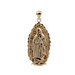 14kt Yellow Gold Virgin Mary Pendant 