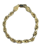 14kt Yellow Gold 8.5" 6.25mm Rope Bracelet