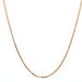 14kt Yellow Gold 17" 1mm Box Link Chain