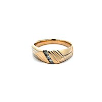 14kt Yellow Gold .15ct tw Diamond Band Ring