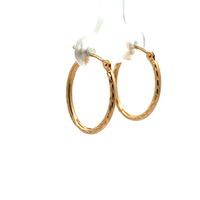 10kt Yellow Gold Hoop Earrings