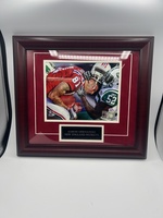 Aaron Hernandez Autographed Framed– New England Patriots – Sure Shot COA