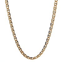 14kt Yellow Gold 21.5" 5mm Mariner Link Chain 