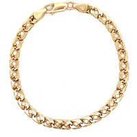 14kt Yellow Gold 8" 5.5mm Link Bracelet