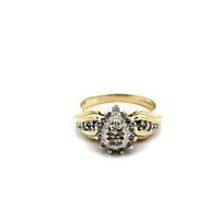 10kt Yellow Gold .25ct tw Diamond Ring 