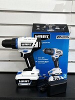 Hart 20-Volt Cordless 1/2" Drill/Driver Kit w/ Battery & Charger