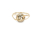 14kt Tri-Color Sweet 15 Ring