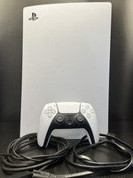 SONY PlayStation 5 Digital Edition Console and controller Model CFI-1215B 