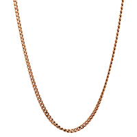 10kt Yellow Gold 24.5" 3mm Cuban Link Chain 