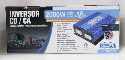 Tripp Lite series 2000W Heavy-Duty Industrial-Strength Mobile Power Inverter