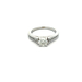 14kt White Gold .95ct tw Diamond Engagement