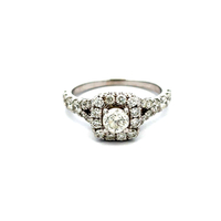 14kt White Gold 1.00ct tw Diamond Halo Ring