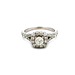 14kt White Gold 1.00ct tw Diamond Halo Ring