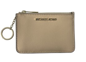 Michael Kors Jet Set Travel Coin Key Chain Card Holder Wallet