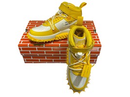 Nike Air Force 1 Mid SP Off-White Varsity Maize